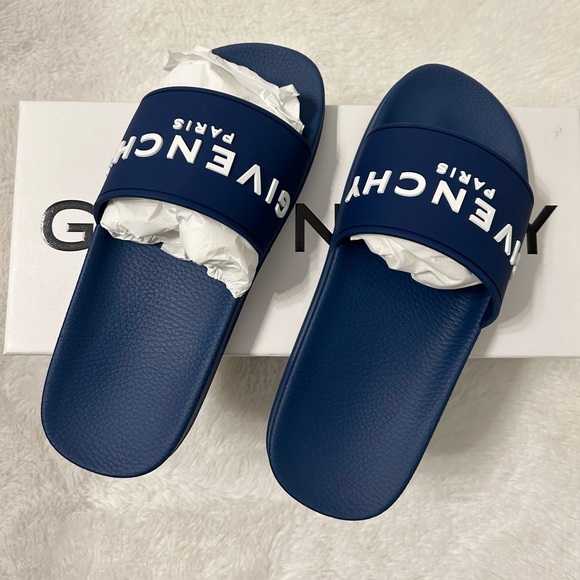 Givenchy Slide Sandals - Deep Blue - Picture 7 of 10
